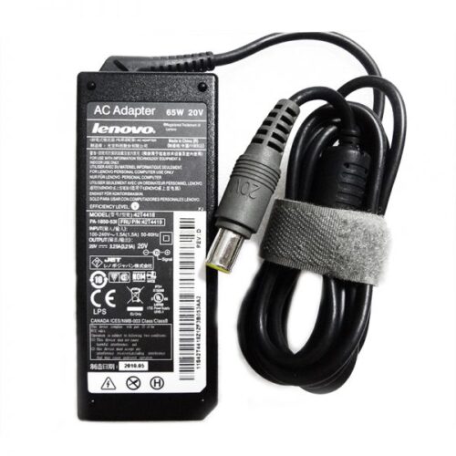 Bán Sạc Laptop Lenovo 65W Đầu Kim Tròn 20V – 3.25A giá rẻ tại Hcm