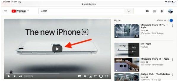 Hướng dẫn đưa tính năng Picture-in-Picture của Youtube lên iPad