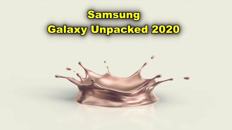 Samsung chính thức phát đi thư mời sự kiện Samsung Galaxy Unpacked 2020