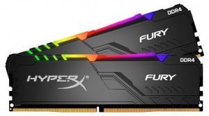 RAM DDR4 Kingston HyperX Fury RGB 16GB