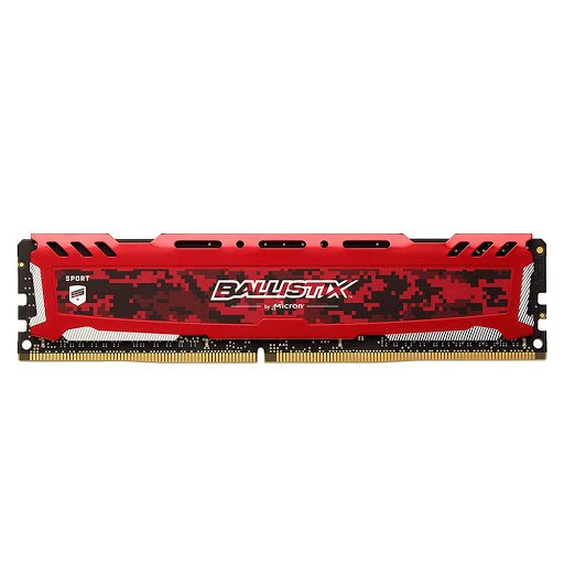 Bán RAM desktop Crucial Ballistix Sport LT BLS4G4D26BFSE (1x4GB) DDR4 2666MHz giá rẻ tại Hcm