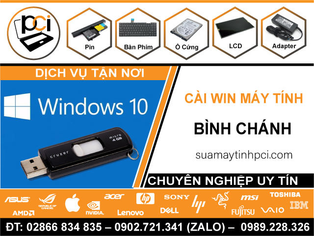 Địa Chỉ Cài Win Huyện Bình Chánh – Chuyên Nghiệp
