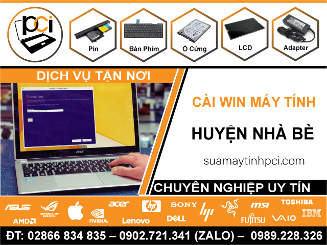 Địa Chỉ Cài Win Huyện Nhà Bè – Giá Rẻ, Lấy Ngay
