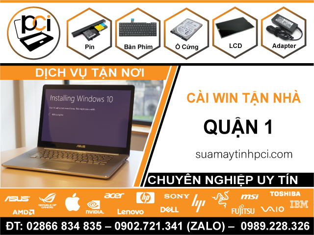 Địa Chỉ Cài Win Quận 1 – Cài Đặt Giá Rẻ. Tại Nhà Ở Q1