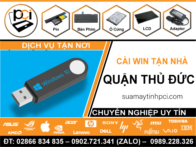 Địa Chỉ Cài Win Quận Thủ Đức – Dịch Vụ Tận Nhà Ở TĐ