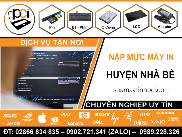 Địa Chỉ Nạp Mực Máy In Huyện Nhà Bè – Giá Rẻ