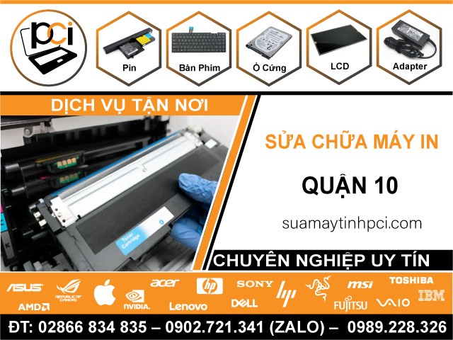 Địa Chỉ Sửa Chữa Máy In Quận 10 – Hỗ Trợ Tại Nhà