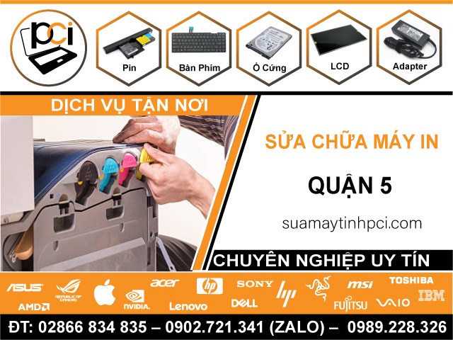 Địa Chỉ Sửa Chữa Máy In Quận 5 – Dịch Vụ Tận Nhà