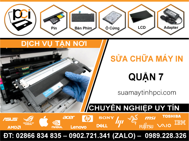 Địa Chỉ Sửa Chữa Máy In Quận 7 Giá Rẻ – Lấy Ngay