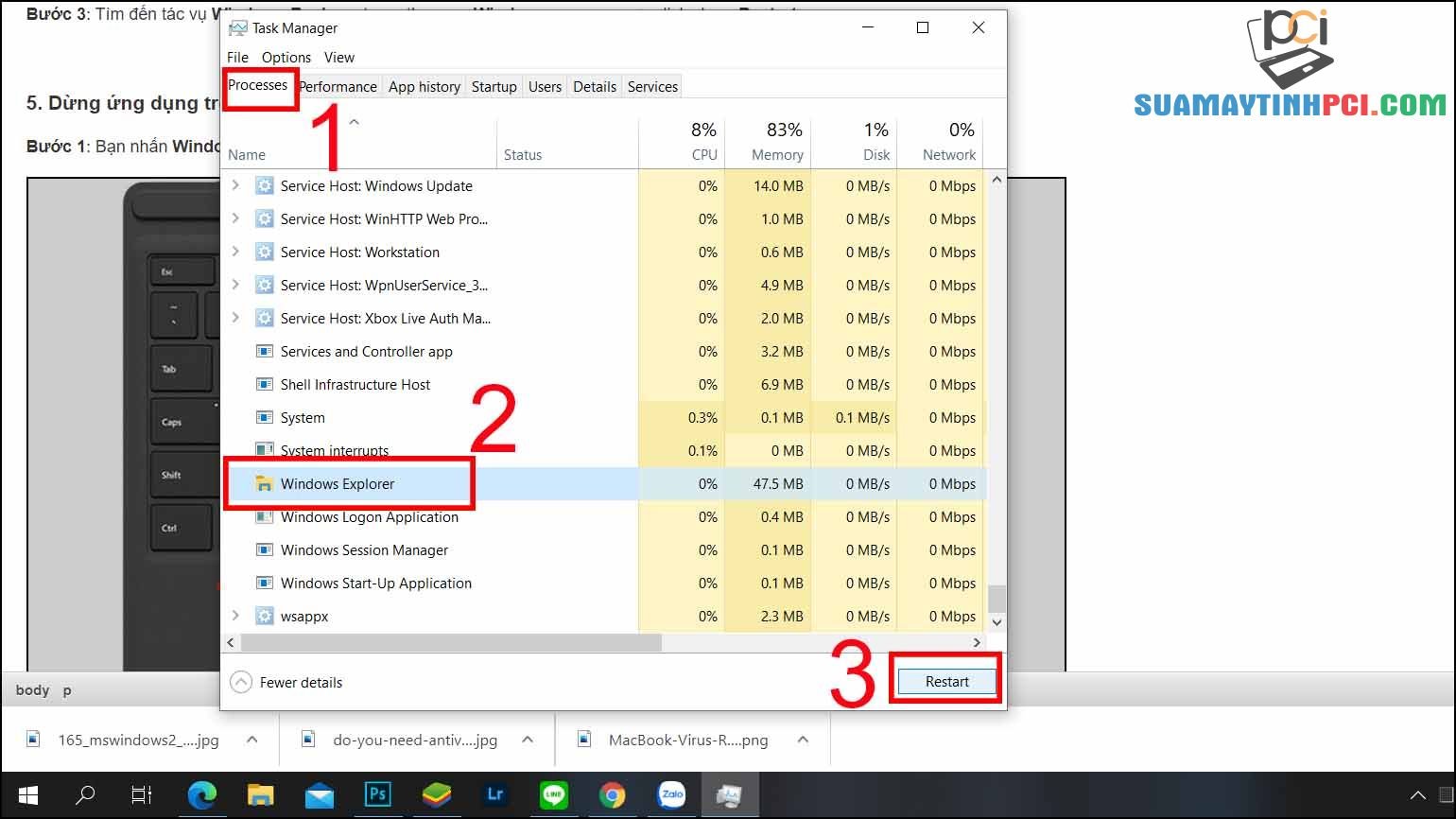 Cách sửa lỗi File Is Open in Another Program trên máy tính Windows 10 - Thủ thuật máy tính