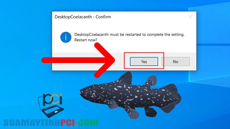 Cách nuôi cá ảo trên màn hình máy tính bằng Desktop Coelacanth – Thủ thuật máy tính