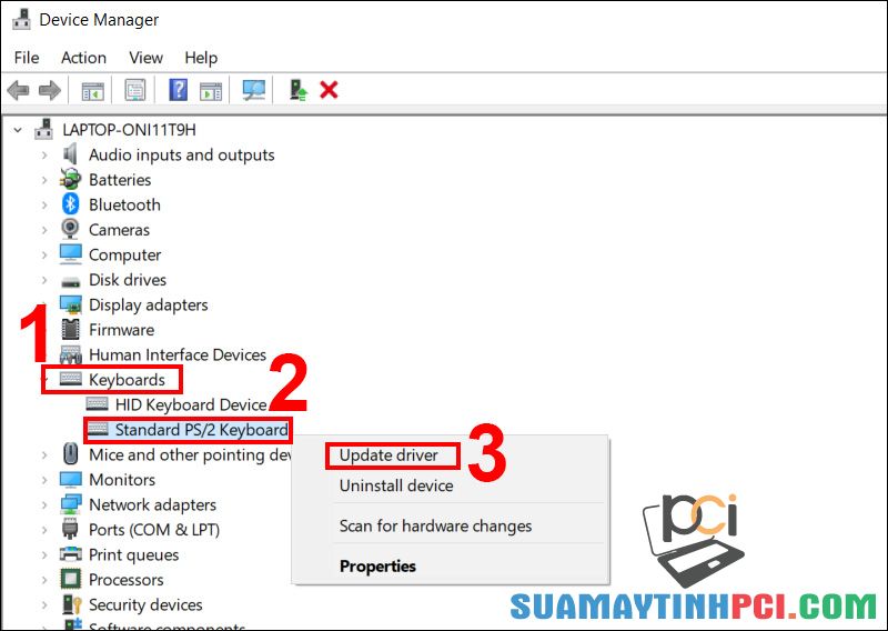 Cách khắc phục lỗi bàn phím laptop không hoạt động trên Windows 10 - Thủ thuật máy tính 3 Cách khắc phục lỗi bàn phím laptop không hoạt động trên Windows 10 - Thủ thuật máy tính