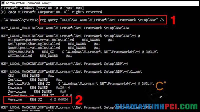 3 cách kiểm tra phiên bản Microsoft .NET Framework trên Windows 10 - Thủ thuật máy tính