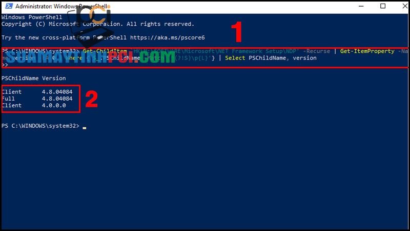 3 cách kiểm tra phiên bản Microsoft .NET Framework trên Windows 10 - Thủ thuật máy tính