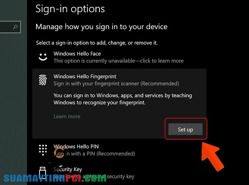 Cách cài đặt vân tay cho laptop Windows 10 đơn giản, nhanh chóng - Thủ thuật máy tính