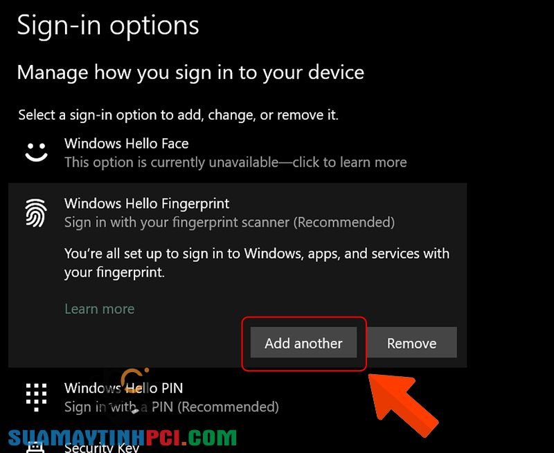 Cách cài đặt vân tay cho laptop Windows 10 đơn giản, nhanh chóng - Thủ thuật máy tính