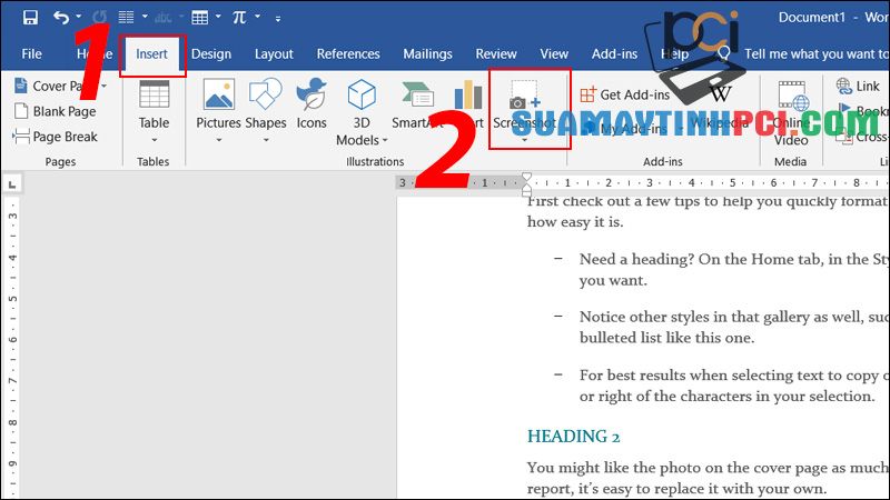 Cách chụp ảnh trang và chỉnh sửa ảnh trong Microsoft Word đơn giản - Thủ thuật máy tính