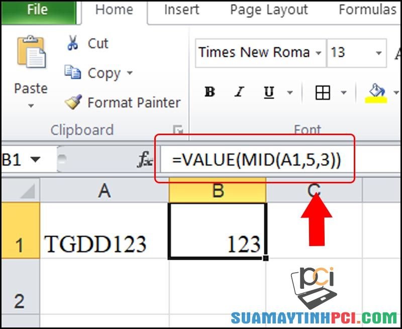 Cách sử dụng hàm MID trong Excel cực đơn giản, bạn nên biết - Thủ thuật máy tính