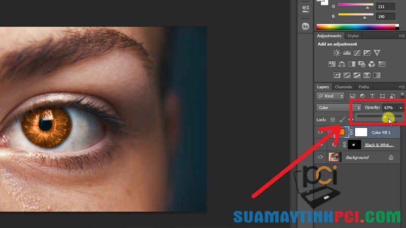 Cách thay đổi màu mắt trong Adobe Photoshop có video cực đơn giản - Thủ thuật máy tính