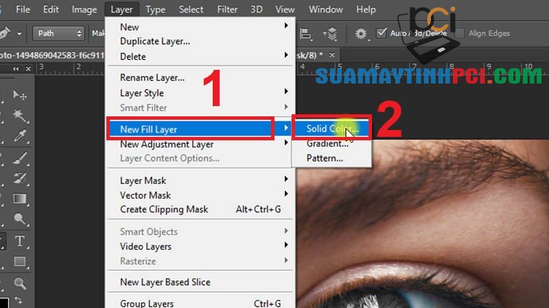Cách thay đổi màu mắt trong Adobe Photoshop có video cực đơn giản - Thủ thuật máy tính