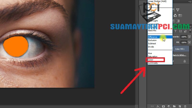 Cách thay đổi màu mắt trong Adobe Photoshop có video cực đơn giản - Thủ thuật máy tính