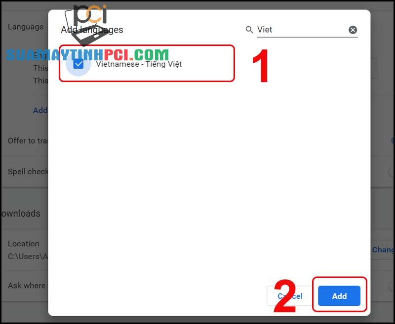 Cách chuyển, thay đổi ngôn ngữ Chrome sang tiếng Việt cực đơn giản - Thủ thuật máy tính