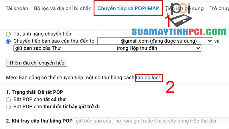 Cách chuyển mail từ Gmail cũ sang Gmail mới nhanh chóng, đơn giản - Thủ thuật máy tính 11 Cách chuyển mail từ Gmail cũ sang Gmail mới nhanh chóng, đơn giản - Thủ thuật máy tính