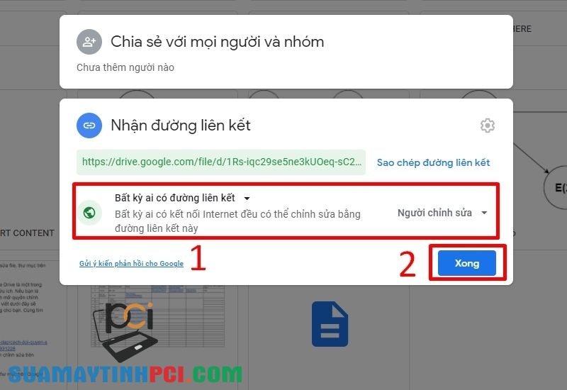 Hướng dẫn cách mở quyền chỉnh sửa file, thư mục trên Google Drive - Thủ thuật máy tính