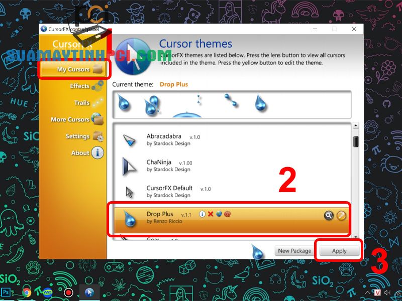 Cách thay đổi biểu tượng chuột máy tính trên màn hình Desktop đơn giản - Thủ thuật máy tính