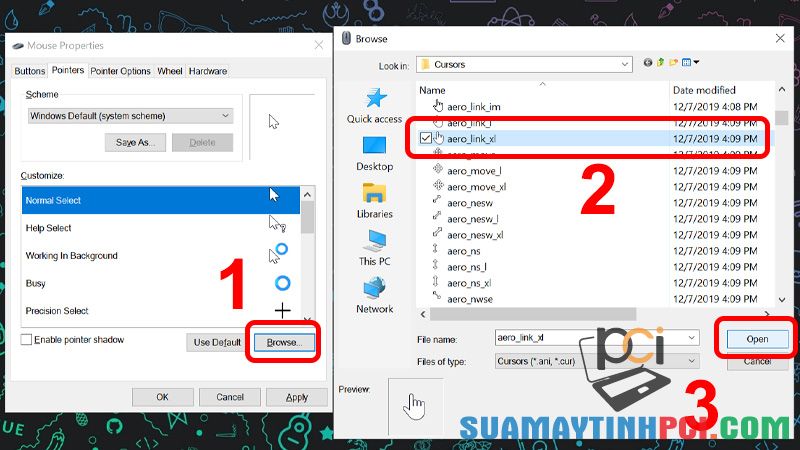 Cách thay đổi biểu tượng chuột máy tính trên màn hình Desktop đơn giản - Thủ thuật máy tính