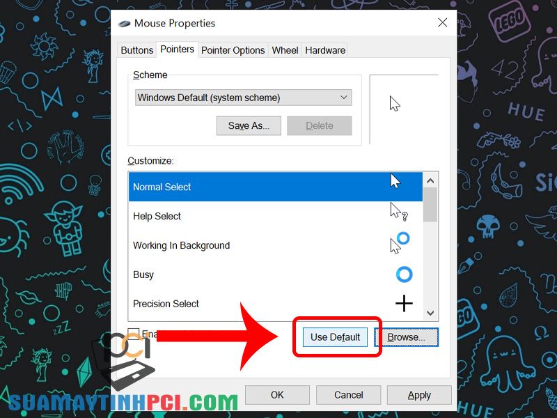 Cách thay đổi biểu tượng chuột máy tính trên màn hình Desktop đơn giản - Thủ thuật máy tính