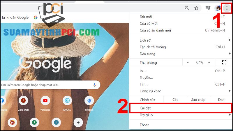 Cách thay đổi hình nền Google Chrome đơn giản, dễ thực hiện - Thủ thuật máy tính