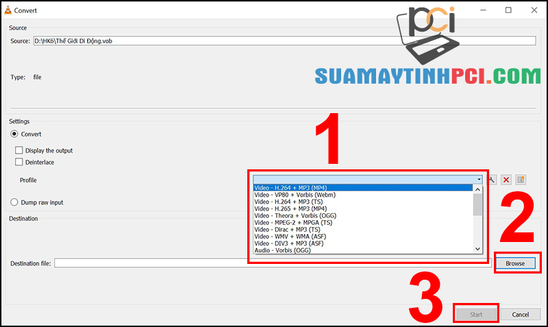 File VOB là gì? Cách mở và chuyển đổi file VOB sang MP4, MOV, MKV, AVI - Thủ thuật máy tính