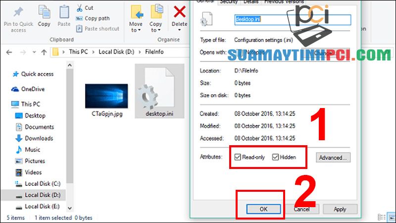 File Desktop.ini là gì? Cách ẩn và xóa file Desktop.ini trên Windows - Thủ thuật máy tính