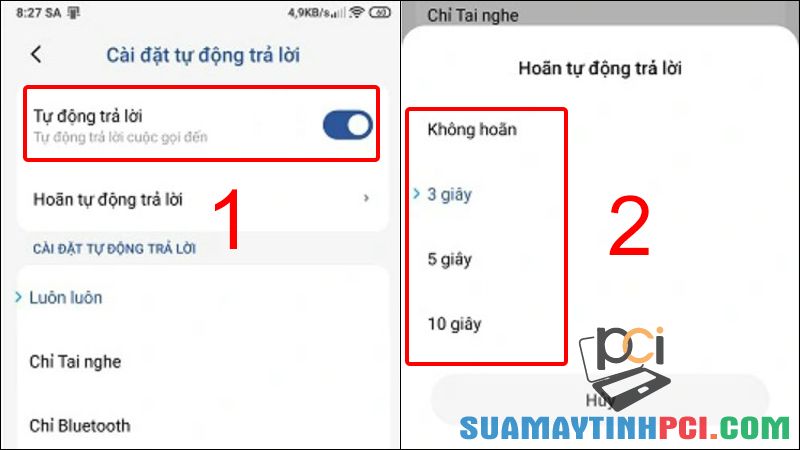 Cách bật, tắt chế độ tự động trả lời cuộc gọi trên Android, iPhone - Thủ thuật máy tính 7 Cách bật, tắt chế độ tự động trả lời cuộc gọi trên Android, iPhone - Thủ thuật máy tính