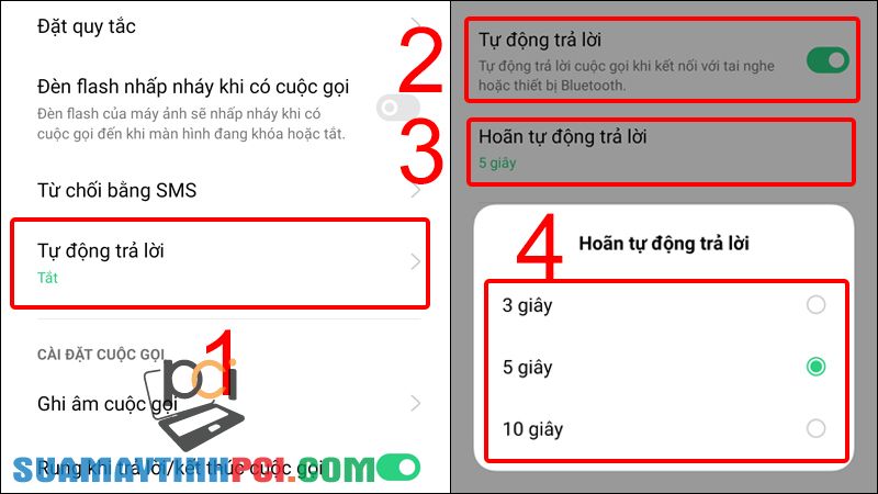 Cách bật, tắt chế độ tự động trả lời cuộc gọi trên Android, iPhone - Thủ thuật máy tính 9 Cách bật, tắt chế độ tự động trả lời cuộc gọi trên Android, iPhone - Thủ thuật máy tính