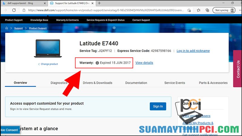 Cách kiểm tra bảo hành laptop Dell bằng Service Tag nhanh chóng – Tin Công Nghệ
