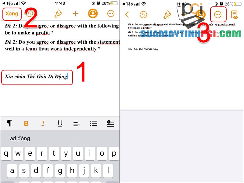Cách chỉnh sửa file Word, Excel trên iPhone, iPad siêu đơn giản - Tin Công Nghệ