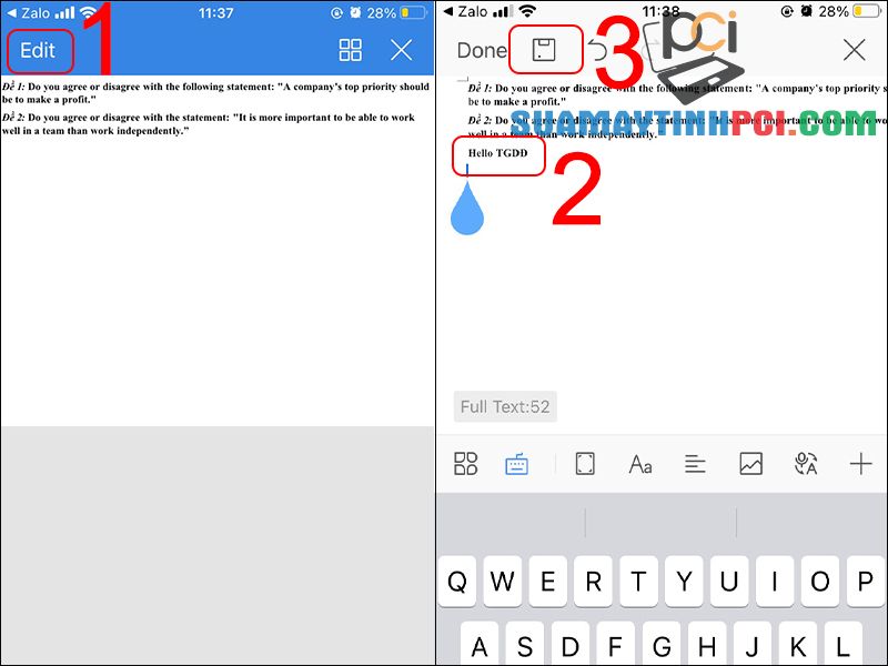 Cách chỉnh sửa file Word, Excel trên iPhone, iPad siêu đơn giản - Tin Công Nghệ