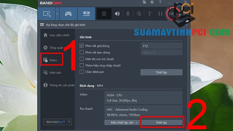 Cách quay màn hình máy tính bằng Bandicam mượt, ít giật lag đơn giản - Tin Công Nghệ
