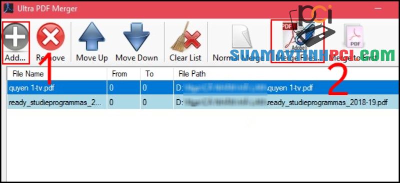 Cách ghép file PDF, nối 2 hoặc nhiều file PDF thành một trên máy tính - Tin Công Nghệ