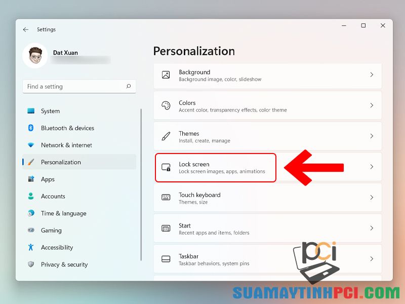 Cách đổi ảnh nền, tùy chỉnh màn hình khóa máy tính Windows 11 chi tiết - Tin Công Nghệ