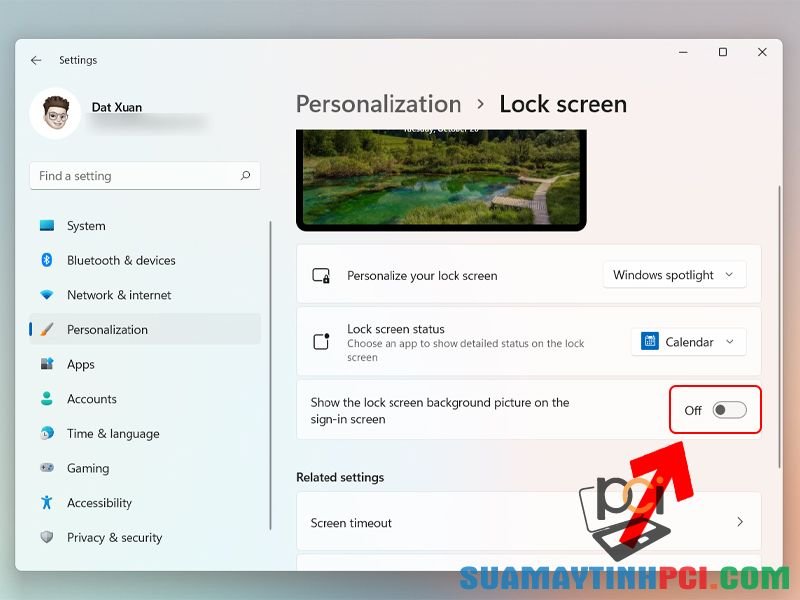 Cách đổi ảnh nền, tùy chỉnh màn hình khóa máy tính Windows 11 chi tiết - Tin Công Nghệ