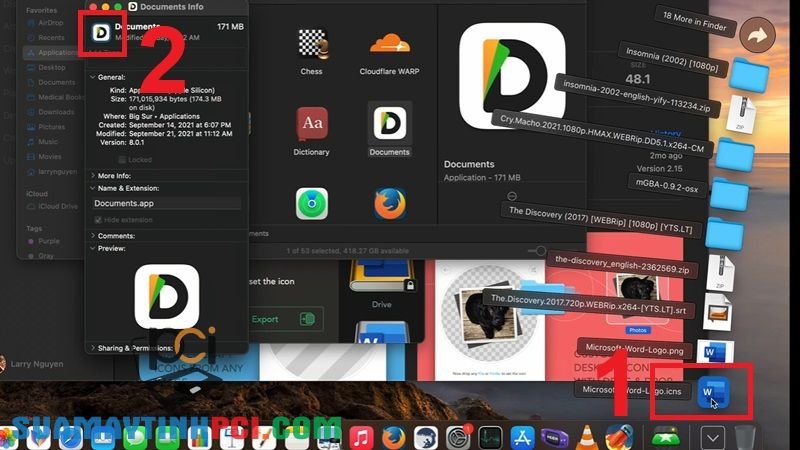 Cách tạo, đổi biểu tượng (icon) cho ứng dụng, thư mục trên Macbook - Tin Công Nghệ