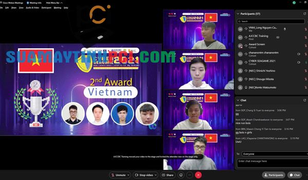 Sinh viên Việt Nam lần thứ ba liên tiếp giành giải Nhì cuộc thi Cyber SEA Game 2021 - Tin Công Nghệ