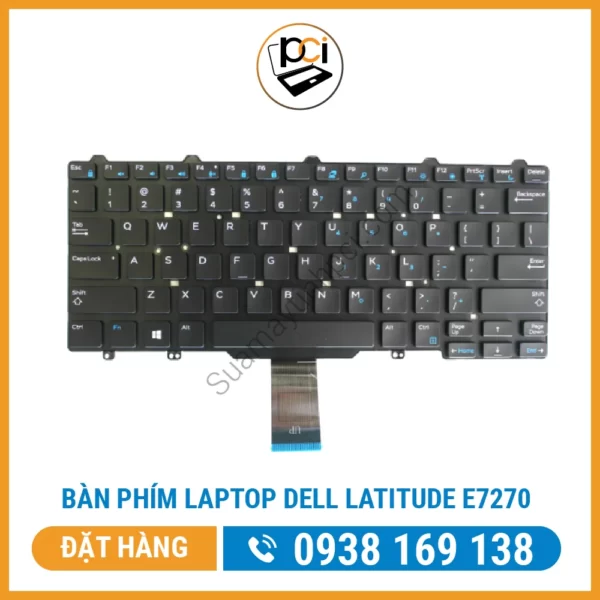 Bàn Phím Laptop Dell Latitude E7270