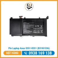 Pin Laptop Asus S551 K551 (B31N1336)