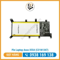 Pin Laptop Asus X554 (C21N1347)