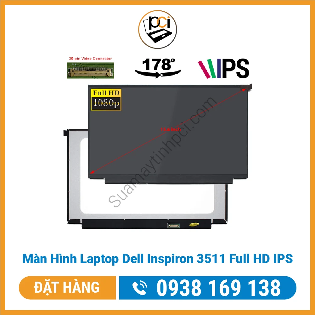 Màn Hình Laptop Dell Inspiron 3511 Full HD IPS