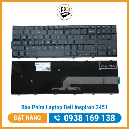 Thay Bàn Phím Laptop Dell Inspiron 3451